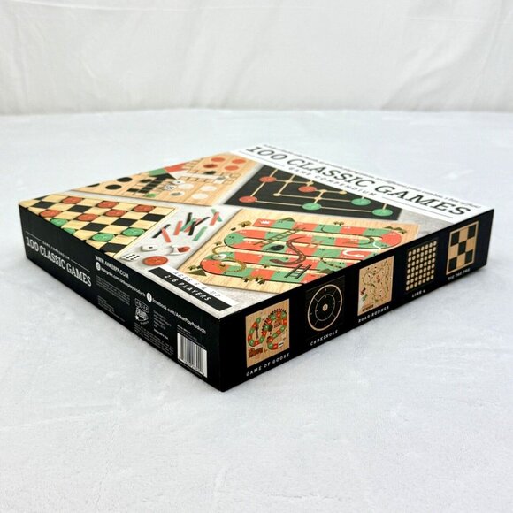 100 Classic Games Compendium Set Anker Play Products 100% Complete - Picture 11 of 11